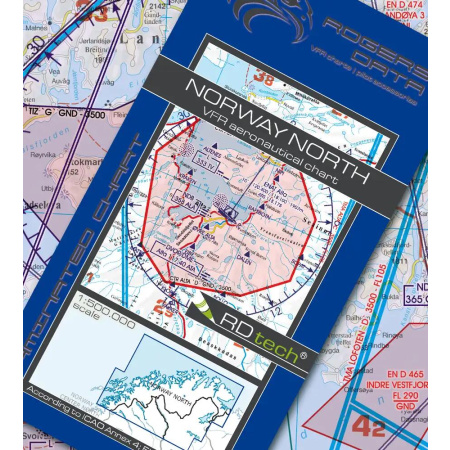 Norway North VFR ICAO Chart Rogers Data 2026