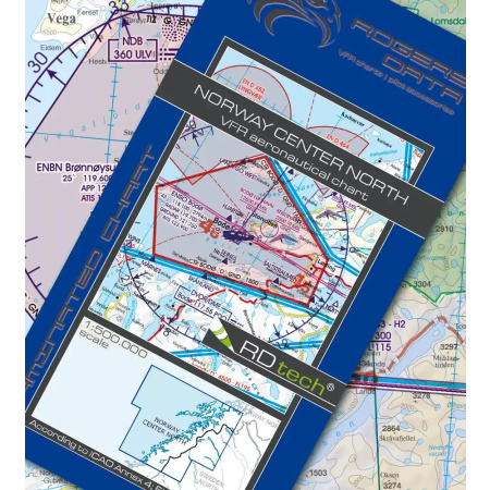 Norway Center North VFR ICAO Chart Rogers Data 2026