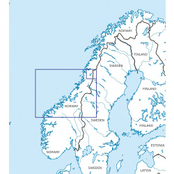 Norway Center South VFR ICAO Chart Rogers Data 2026