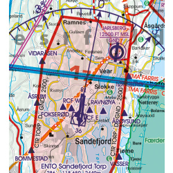 Norway Center South VFR ICAO Chart Rogers Data 2026