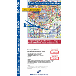 Segelflugkarte Frankfurt 2026
