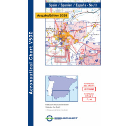 Spanien Süd Visual 500 Karte VFR 2026