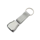 Porte cles ceinture avion gris