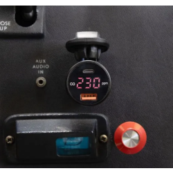 Détecteur de CO Flight Gear avec chargeur USB et écran numérique