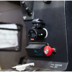 Détecteur de CO Flight Gear avec chargeur USB et écran numérique