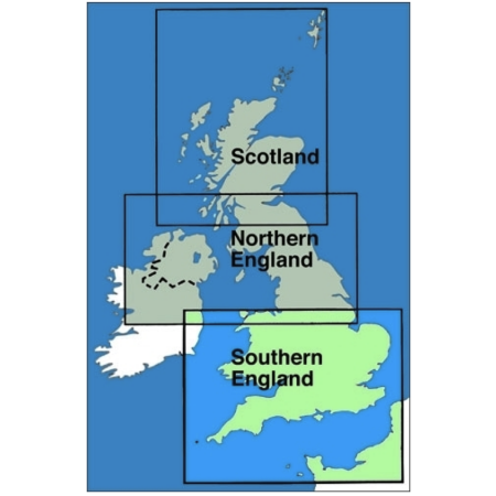 United Kingdom: Southern England and Wales ICAO Chart VFR