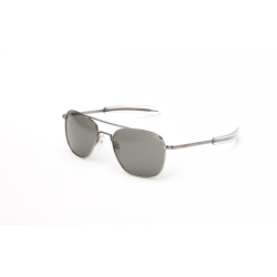 Randolph Aviator Gläser grau Gun Metal 55 (mittel)