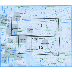 Carte IFR Europe Enroute Low Altitude ELO 11/12